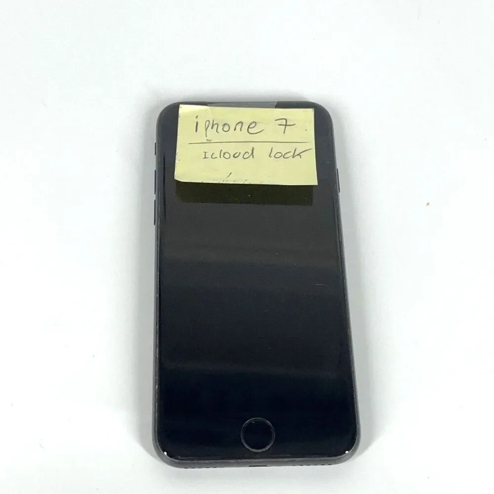 Apple iPhone 7 / 128GB - Black A1660 - For Parts - Locked - READ